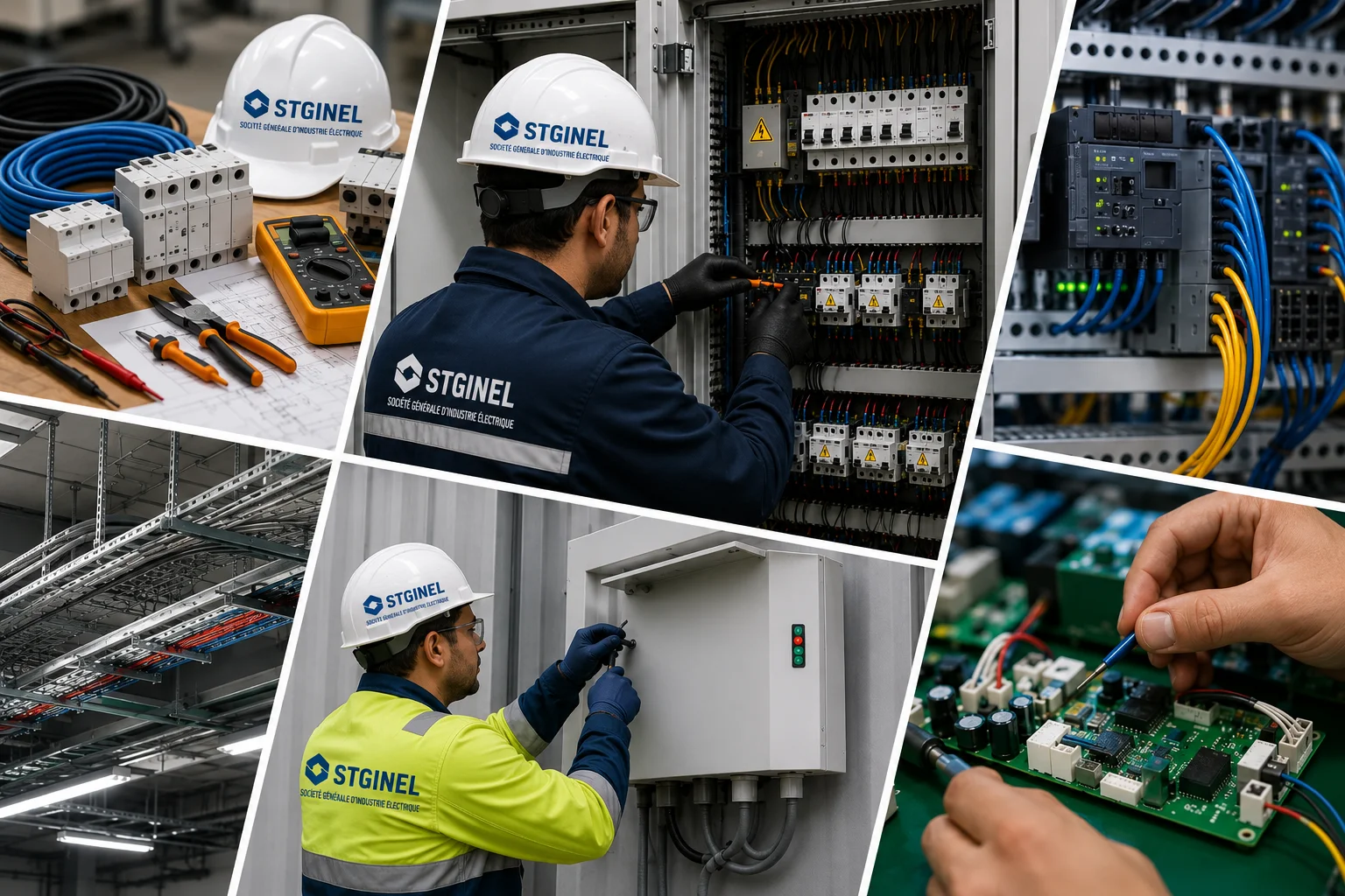 Fourniture, installation et mise en service d'équipements électromécaniques